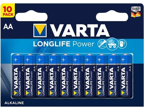 Baterías VARTA LR06 AA (10 Uni)