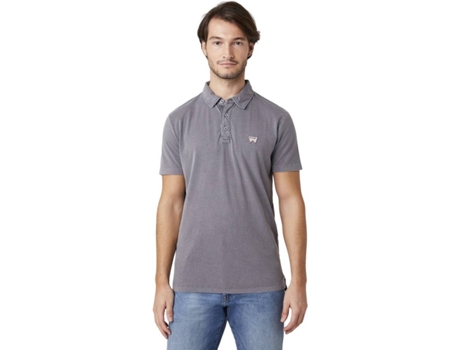 Polo WRANGLER gd Algodón Hombre (S - Gris)