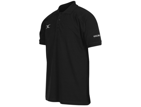 Polo de Hombre para Rugby GILBERT Negro (XL)