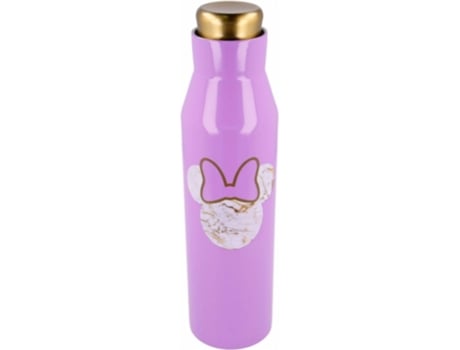 Botella Minnie Mouse morado 580 ml termo diabolo acero