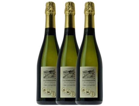 Espumante VALLIS MARENIS Vallis Marenis Tre Comuni Extra Seco Prosecco Di Conegliano-Valdobbiadene (0.75 L - 3 unidades)