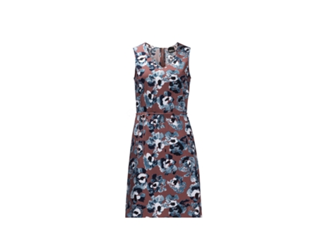 Vestido de Mujer JACK WOLFSKIN Floral Tioga Road Amarillo (XS)