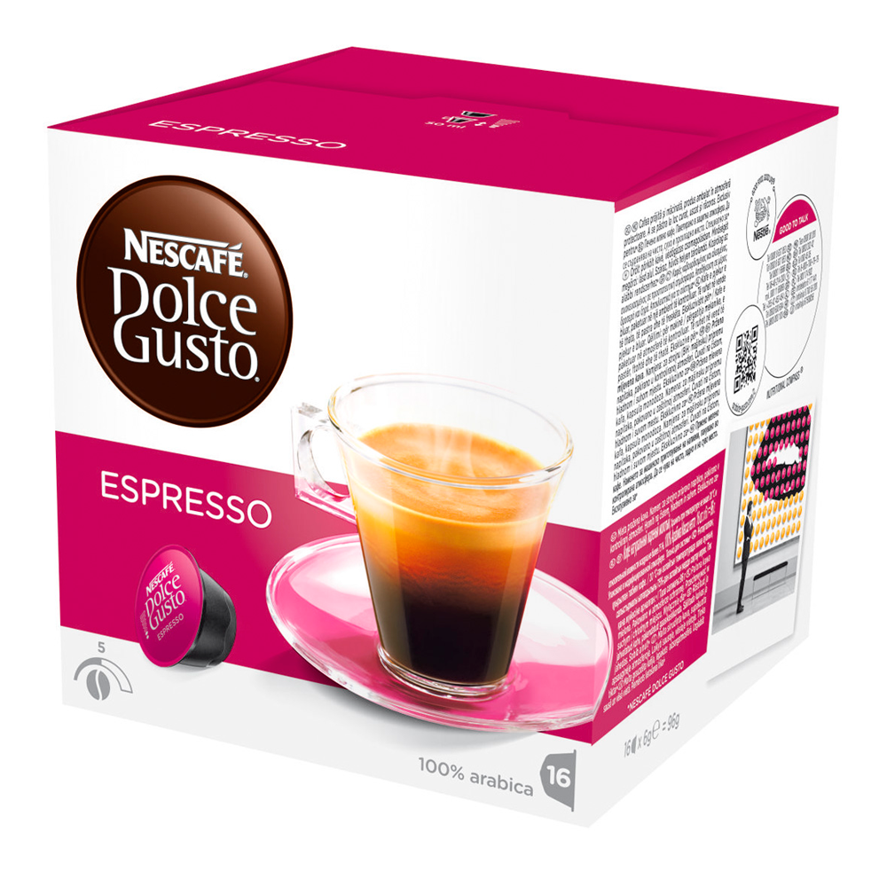 Café Dolce Gusto espresso capsulas