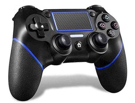 Controlador para PS4, controlador inalámbrico para Playstation 4 / Pro / Slim / PC, controlador de juegos con pantalla táctil con vibración