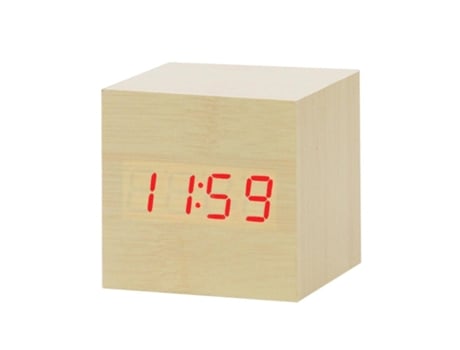 Despertador Madera Led Usb SLOWMOOSE / AAA 16[4]