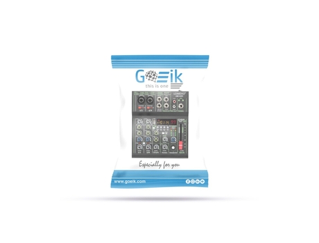 AM-AX3 Mezclador de 48 V y 4 canales con Bluetooth - GOEIK BY PC GO