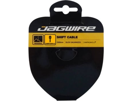 Cable JAGWIRE Shift Cable-Slick Galvanized-1.1X3100Mm-Campagnolo (Negro - TU)