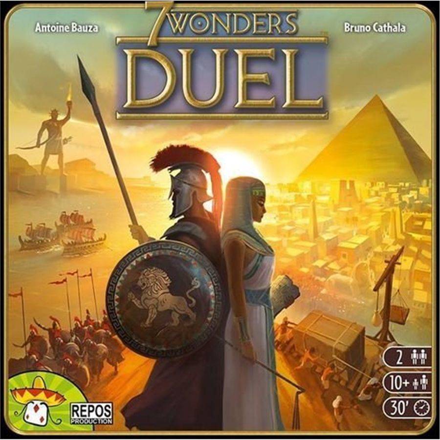 Juego de Mesa ASMODEE 7 Wonders: Duel (Edad Mínima: 10)