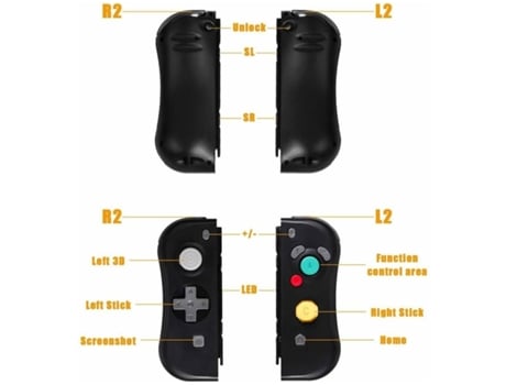 Controlador DIGITALLAB inalámbrico Enzons de Nintendo Switch