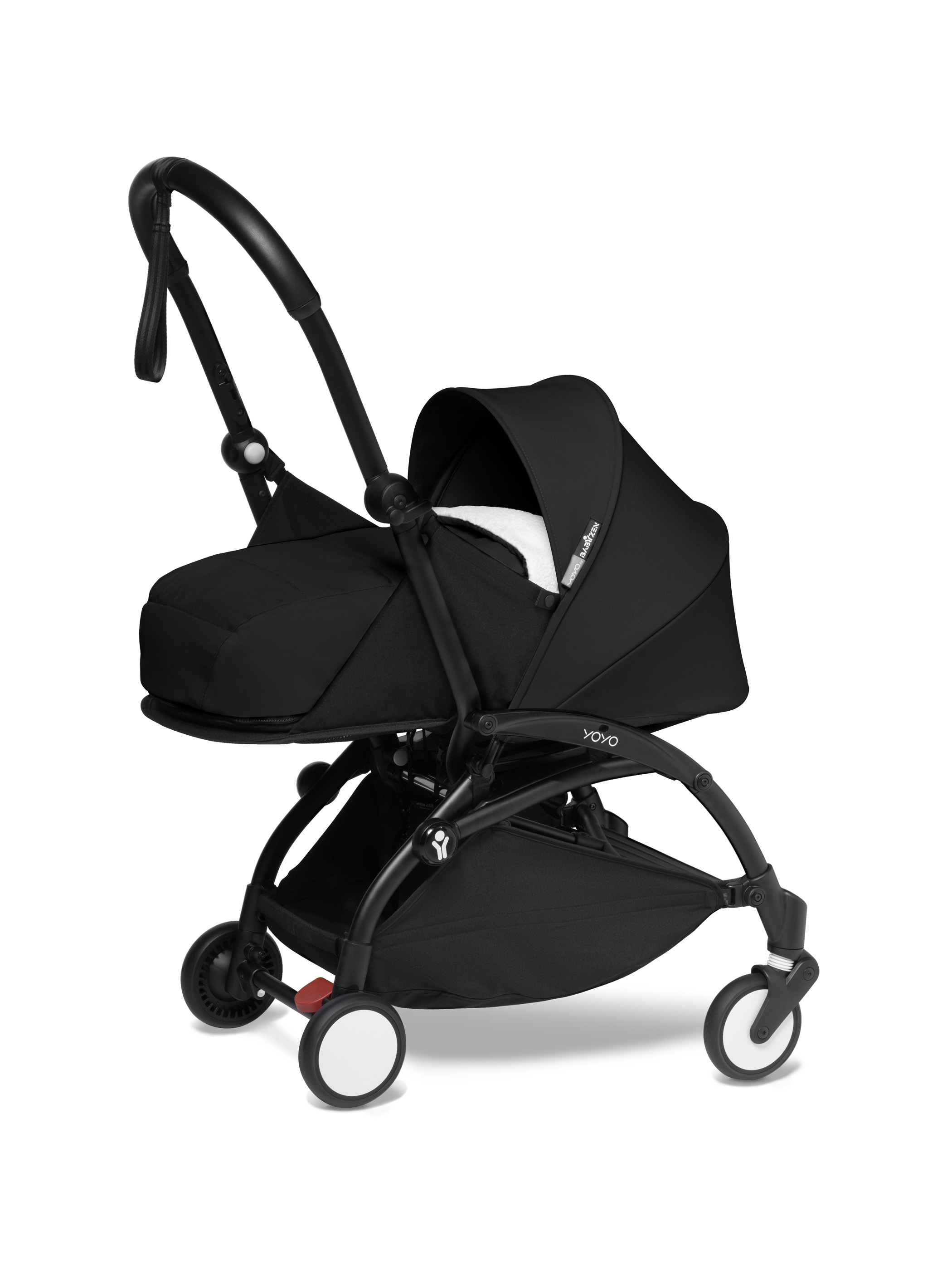 Silla de Paseo BABYZEN Yoyo² Completa / Full Set 0+ y 6+ Negra con Estructura Negra