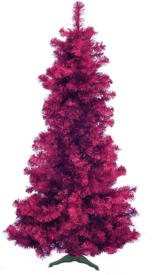 Árbol de Navidad EUROPALMS Futura (Morado - 210 cm)