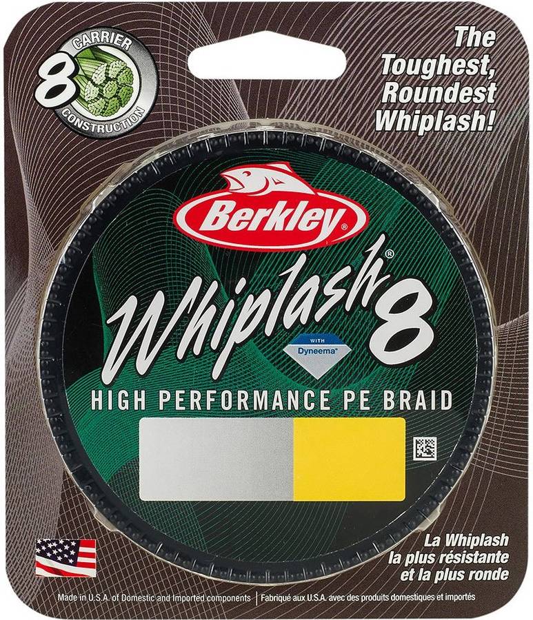 Berkley Whiplash 8 trenza de pesca 0.250 010