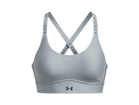 Sujetador de Mujer UNDER ARMOUR Infinity Covered Impact Azul (M)