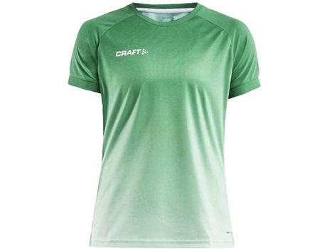 Camiseta de Mujer para Fútbol CRAFT Control Fade Verde (XS)