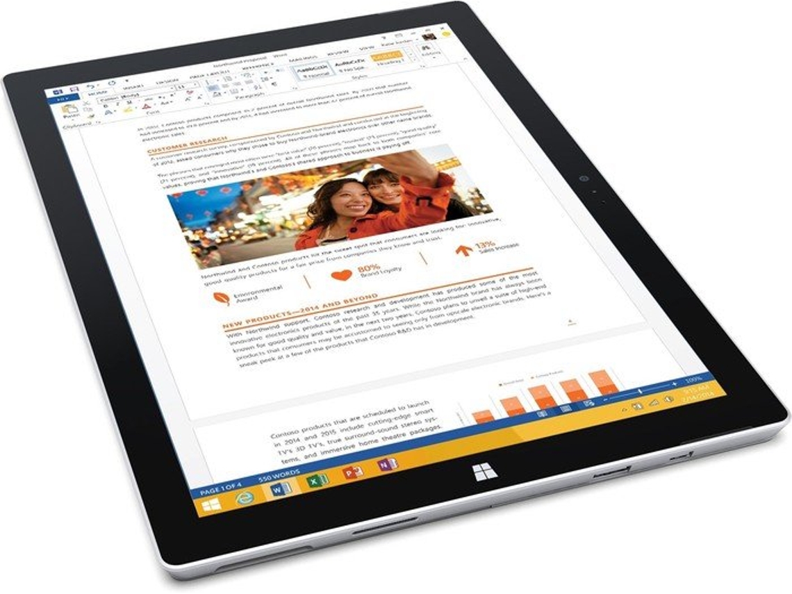 Tablet Windows Surface Pro 3 Reacondicionado