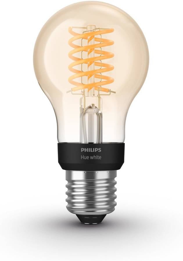 Bombilla Inteligente de filamentos PHILIPS HUE A60  (E27 - Blanca Suave)