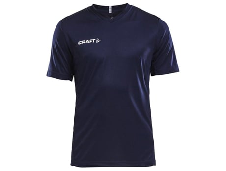 Camiseta de Hombre para Fútbol CRAFT Squad Solid Azul (XS)