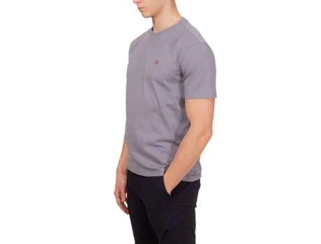 Camiseta de Hombre NAPAPIJRI Gris (2XL)