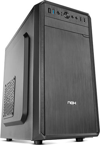 Caja PC NOX LITE030 (ATX Mid Tower - Negro)