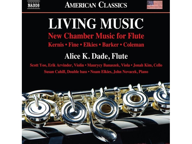 Cd Dade Alice K Living Music New Chamber Music For Flute 1