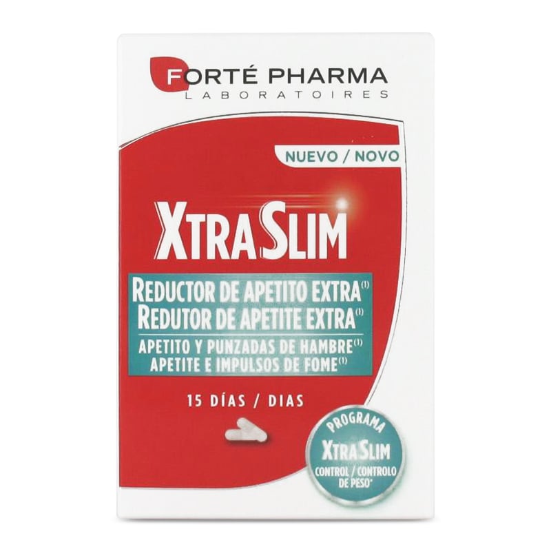 Forte Pharma Xtraslim reductor apetito 60cap. 200 g complemento alimentar 60