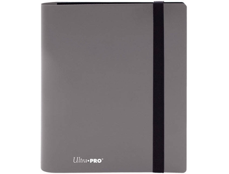 Portafolio de 160 cartas ULTRA PRO UP 4 Pocket Pro-Binder Eclipse (Gris - 3 años)