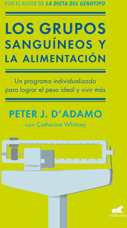 Libro Los Grupos Sanguineos Y La Alimentación de Catherine Whitney (Español)