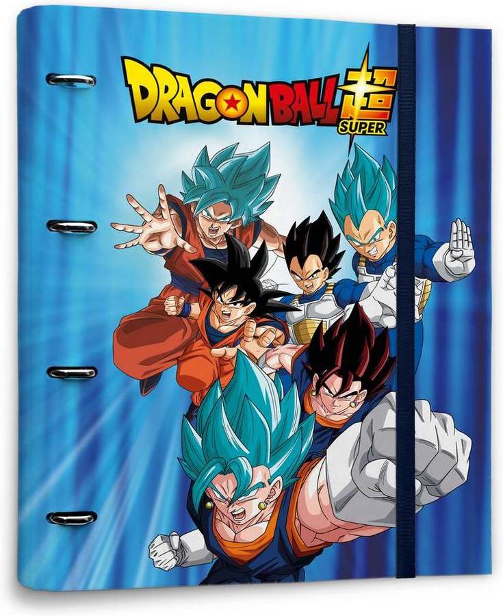 Dossier ERIK EDITORES 4 Anillas Premium Dragon Ball (32x28 cm)