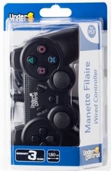 Mando para PS3 UNDERCONTROL 1474 Negro