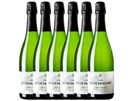 Espumante SOGAS MASCARÓ Sogas Mascaró Brut Nature Cava Joven (0.75 L - 6 unidades)