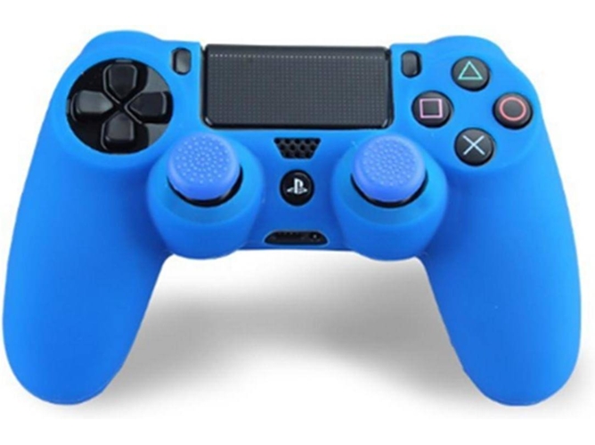 Funda de Silicón WJS CT0838-Blue para PS4 (Azul)