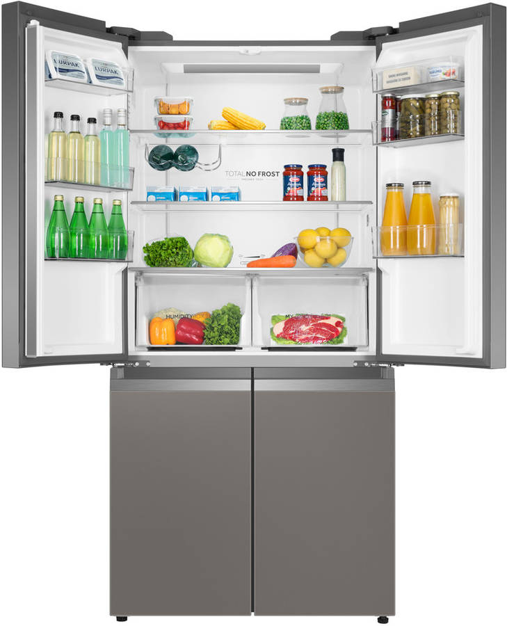 Frigorífico Americano HAIER HTF-540DGG7 (No Frost - 190.5 cm - 500 L - Inox)