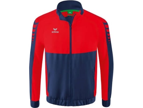 Chaqueta dePresentaciónpara Niños ERIMA Six Wings (Azul y Rojo - 12 Años)