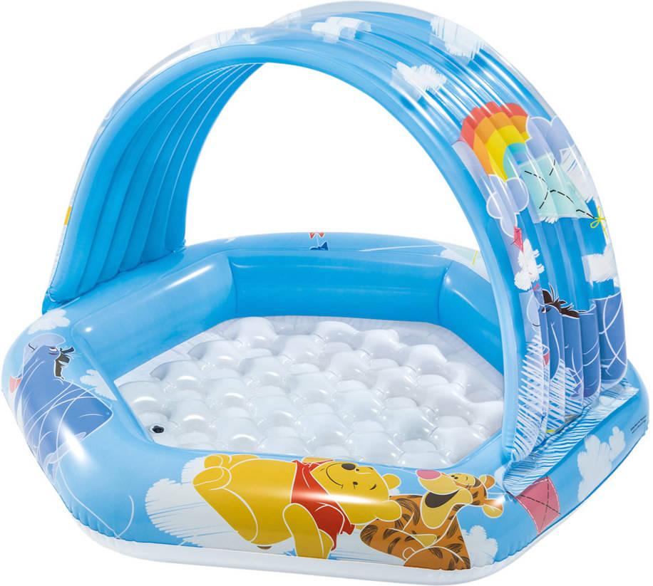 Piscina Hinchable para Niños INTEX Winnie The Pooh (102x109x71cm - Edad Recomendada: 12 meses a 3 años)