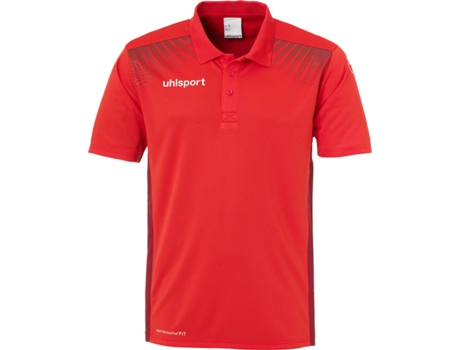 Polo para Hombre UHLSPORT Goal Rojo para Fútbol (XXL)