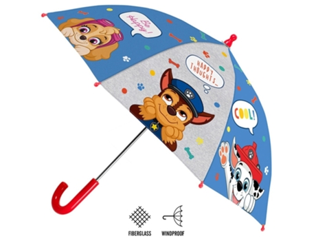 Paraguas PERLETTI Patrulla Canina Manual Textil (66 cm)