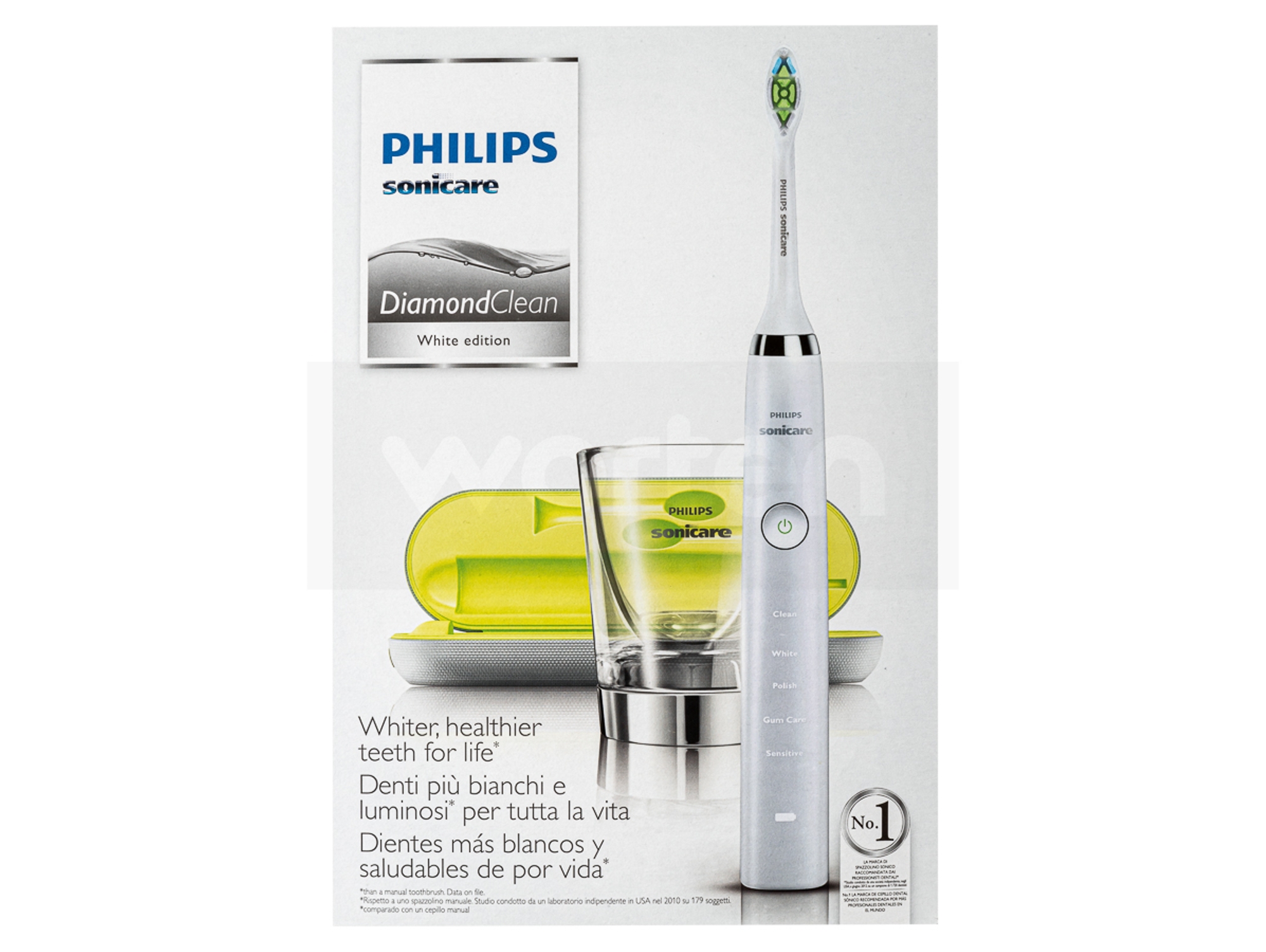 Cepillo de Dientes Eléctrico PHILIPS HX9332/04 Blanco (31.000 rpm)