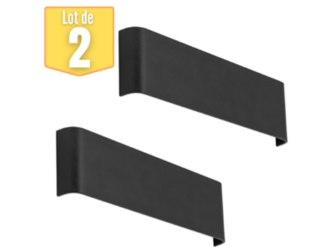 Lote de 2 LED Avva2 negro 12w 810lm paredes de aluminio BRAYTRON