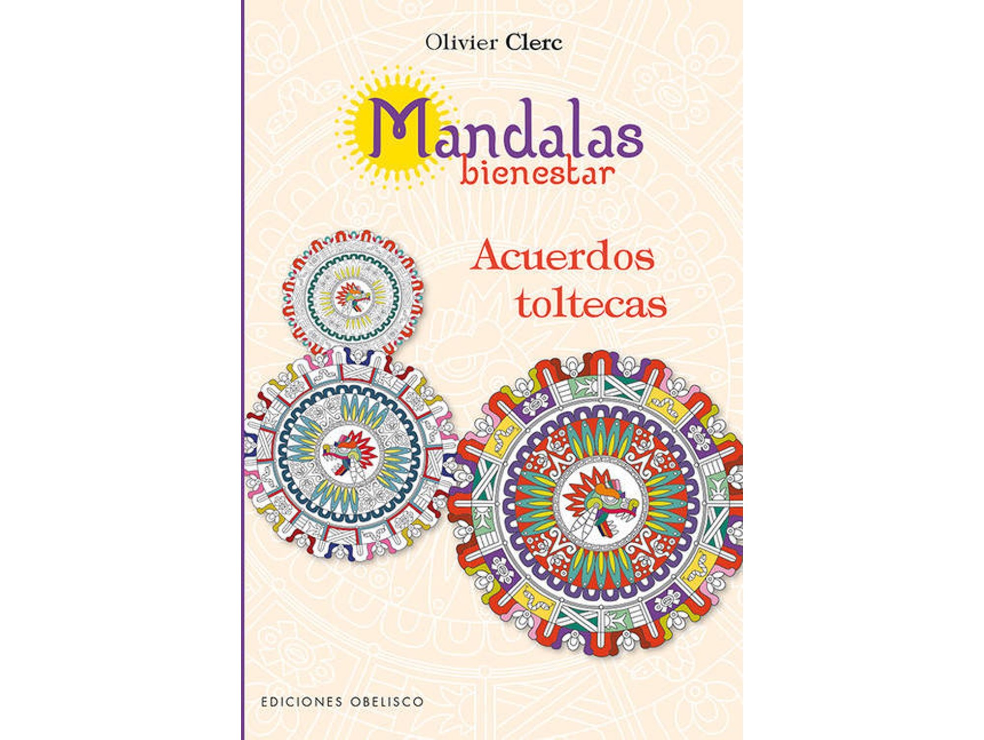 Mandalas. Bienestar Libro acuerdos toltecas tapa blanda