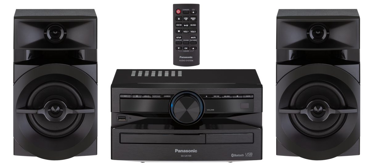 Microcadena PANASONIC SC-UX100E-K 300 W Bluetooth