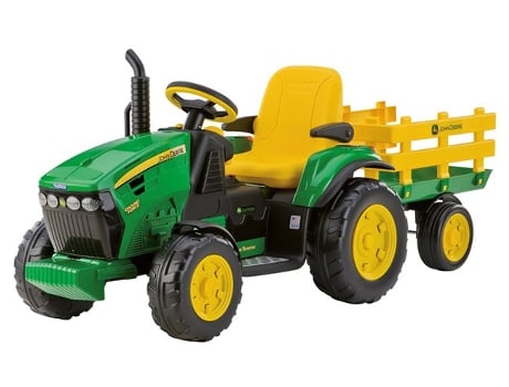 Tractor PEG PEREGO John Deere Ground Force (Edad Mínima: 3 Años - 169,5 x 68 x 63 cm)