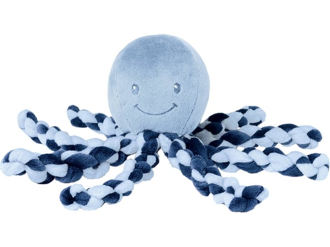 Peluche Mini Pulpo piu nattou azul doomoo lapidou polvo navy