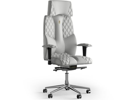 Silla de Oficina KULIK SYSTEM Business Stitching PU Cuero (Branco -130x50x50cm)