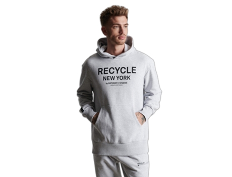 Sudadera con capucha reciclada Superdry City (Tam: L/XL)