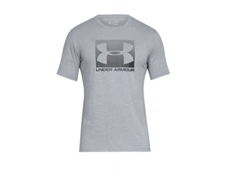 Camiseta UNDER ARMOUR Algodón Hombre (2XL - Gris)