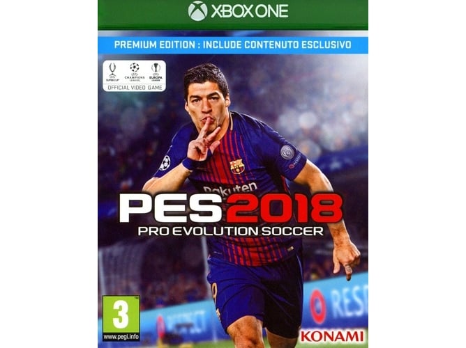 Juego Xbox One PES 2018 Pro Evolution Soccer: Premium Edition