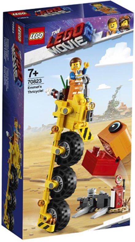 LEGO The LEGO Movie 2: Triciclo Emmet - 70823 (Edad Mínima: 7 - 174 Piezas)