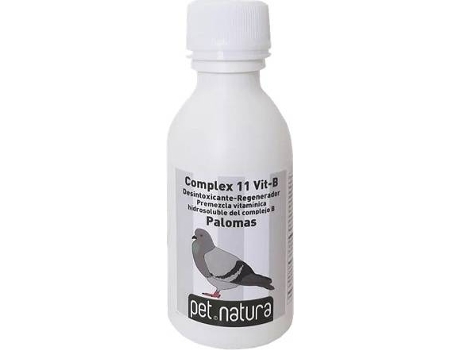 Complemento Alimenticio de Pájaros PETNATURA Complex 11 Vit B (125ml)