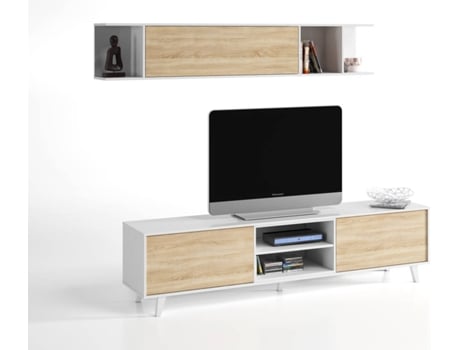 Mueble Tv Iberodepot f4201076 blanco madera 2065 x 515 120