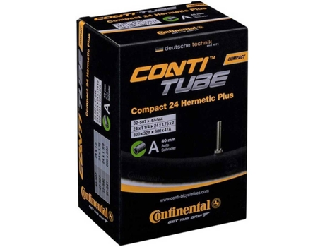 Cámaras de Aire CONTINENTAL Compact Hermetic Plus Schrader 40 Mm (20´´)